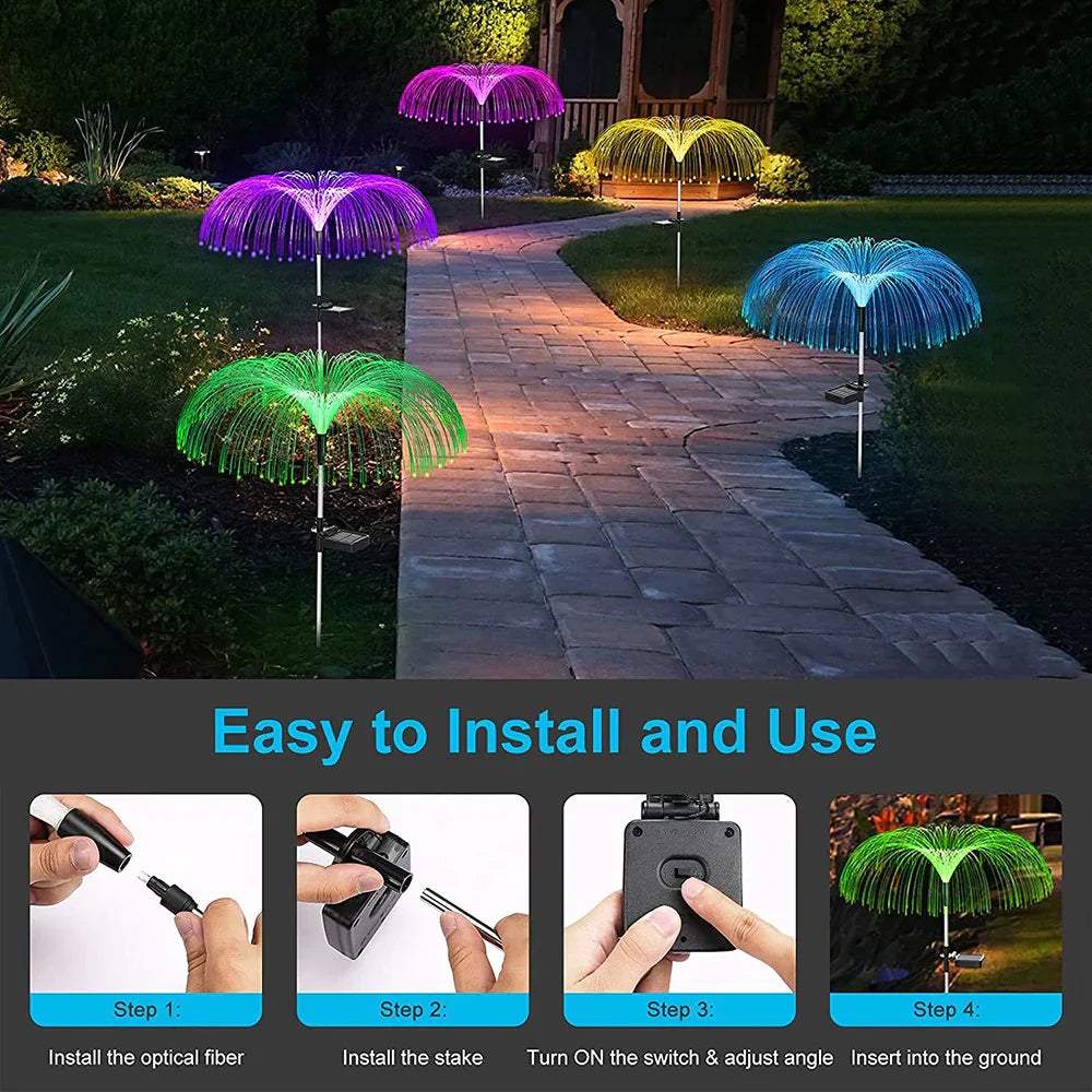 Jellyfish Solar Light Waterproof