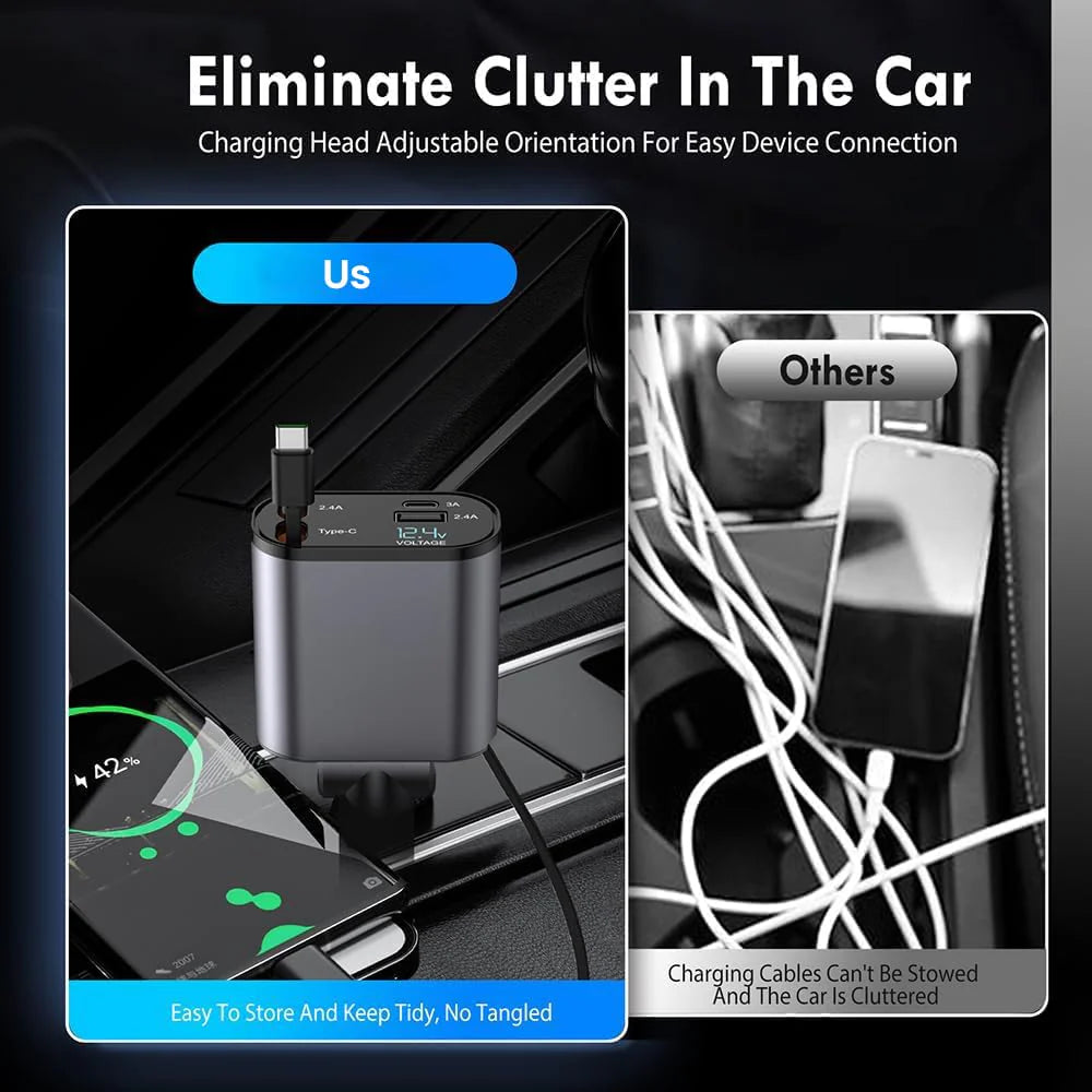 Retractable Car Charger