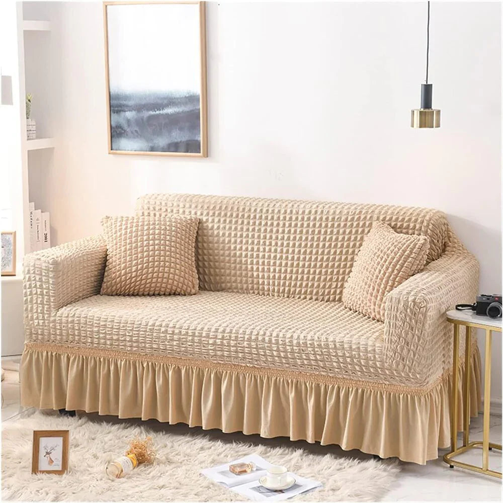 Turkish Bubble Frill Sofa Covers